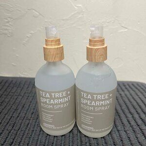 Brand New 3.38 fl oz Room Spray Beige, Tea Tree and Spearmint - Threshold, 2 PK.